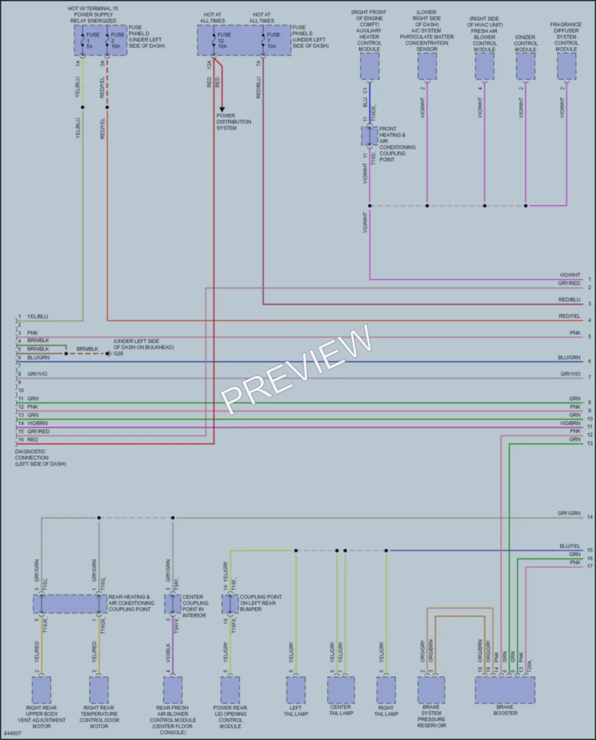 2023 Audi SQ8 Computer Data Lines wiring diagram preview