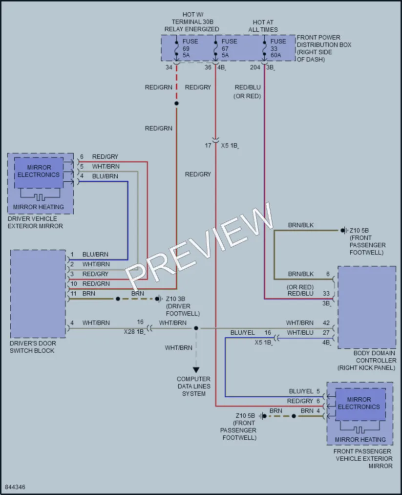 2023 BMW 228iGranCoupe Defoggers wiring diagram preview