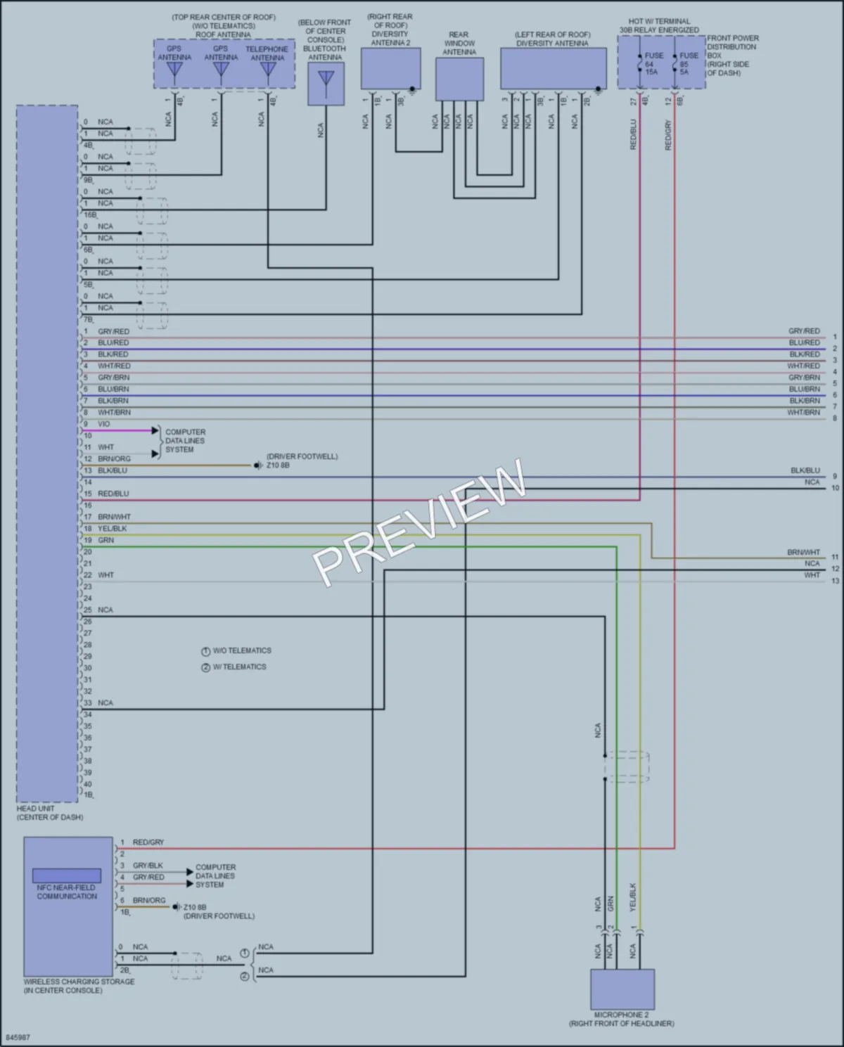 2023 BMW 228iGranCoupe Radio Wiring Diagrams protected preview