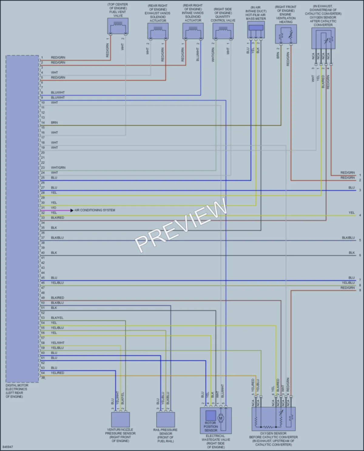 2023 BMW 330e Engine Performance wiring diagram preview