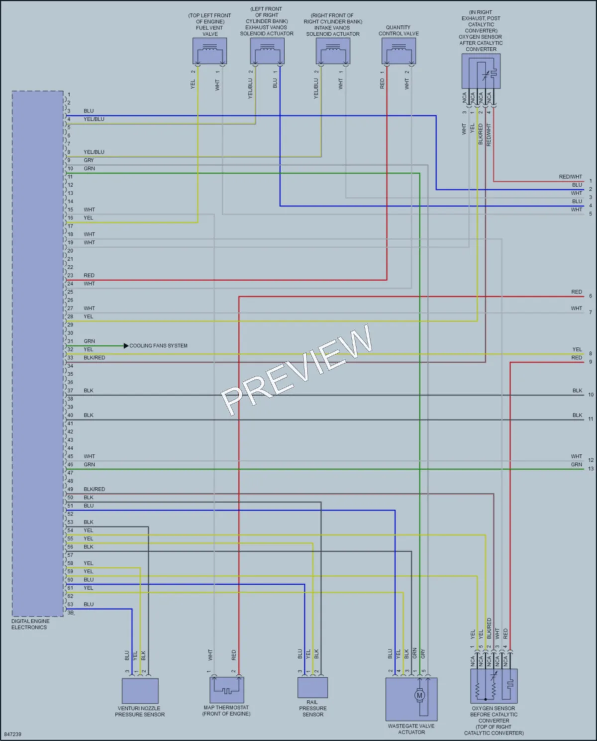 2023 BMW 760i Engine Performance wiring diagram preview