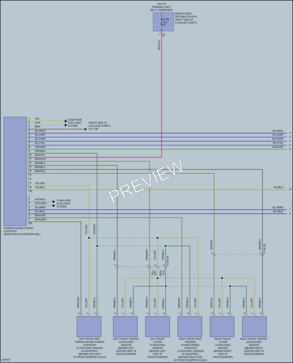 2023 BMW M440iGranCoupe Navigation wiring diagram preview