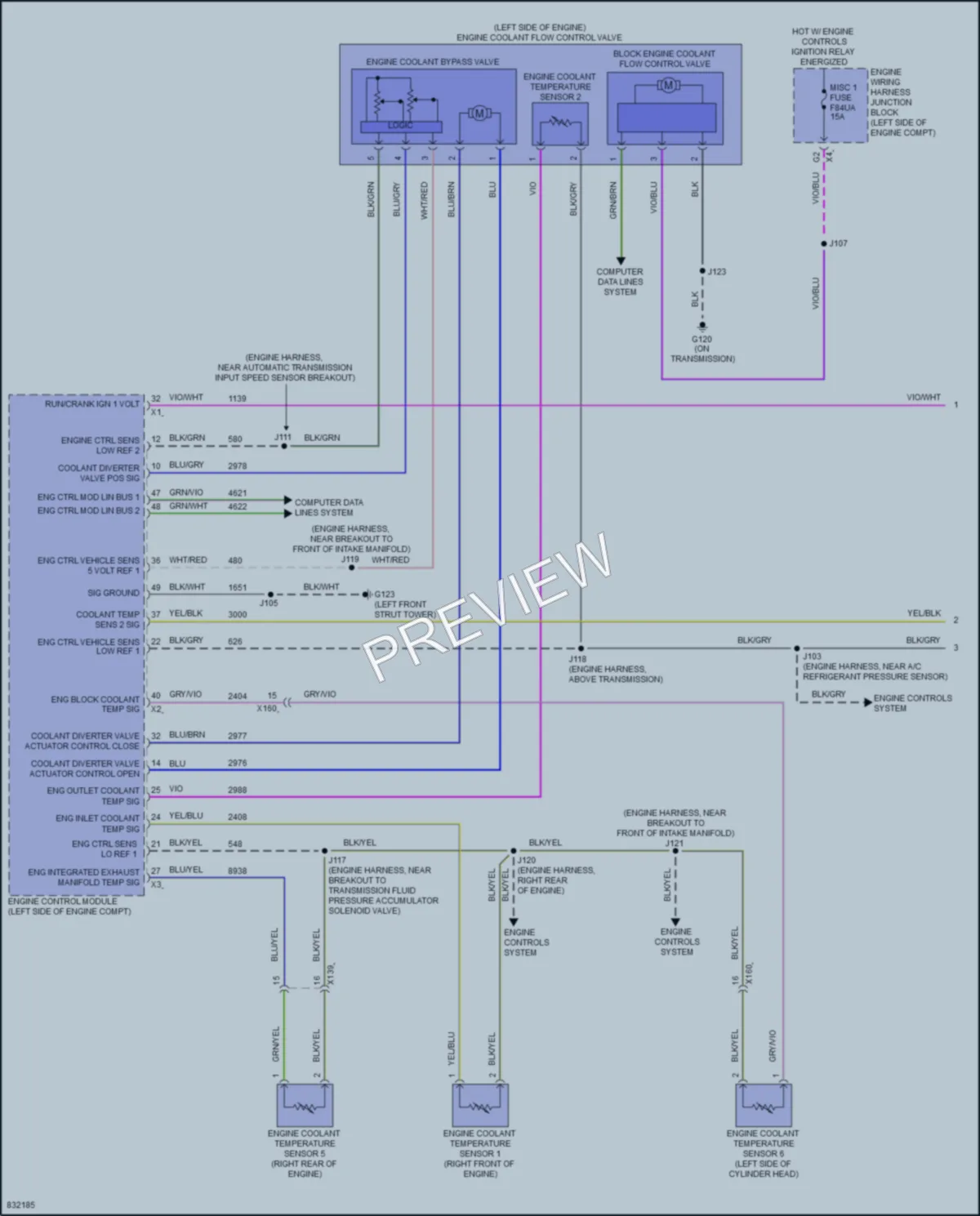 2023 Buick Envision Cooling Fan wiring diagram preview