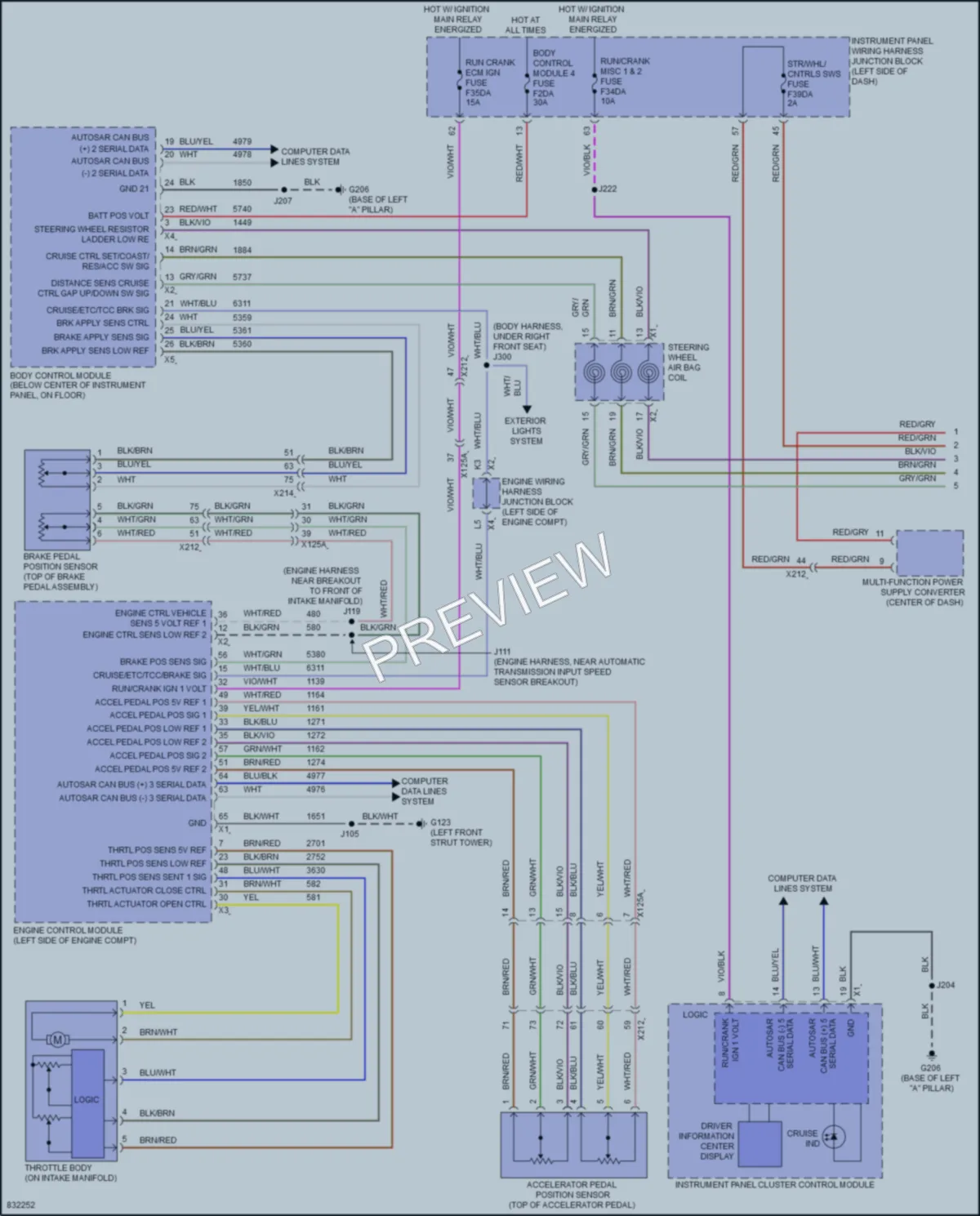 2023 Buick Envision Cruise Control wiring diagram preview