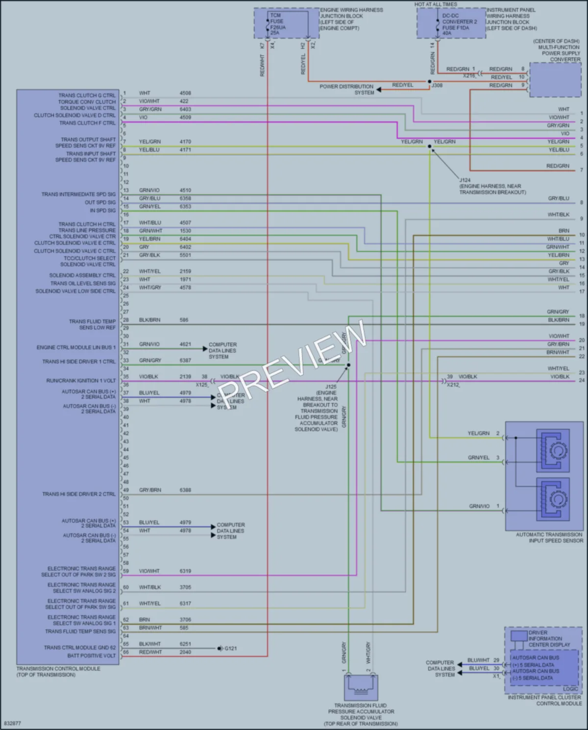 2023 Buick Envision Transmission wiring diagram preview