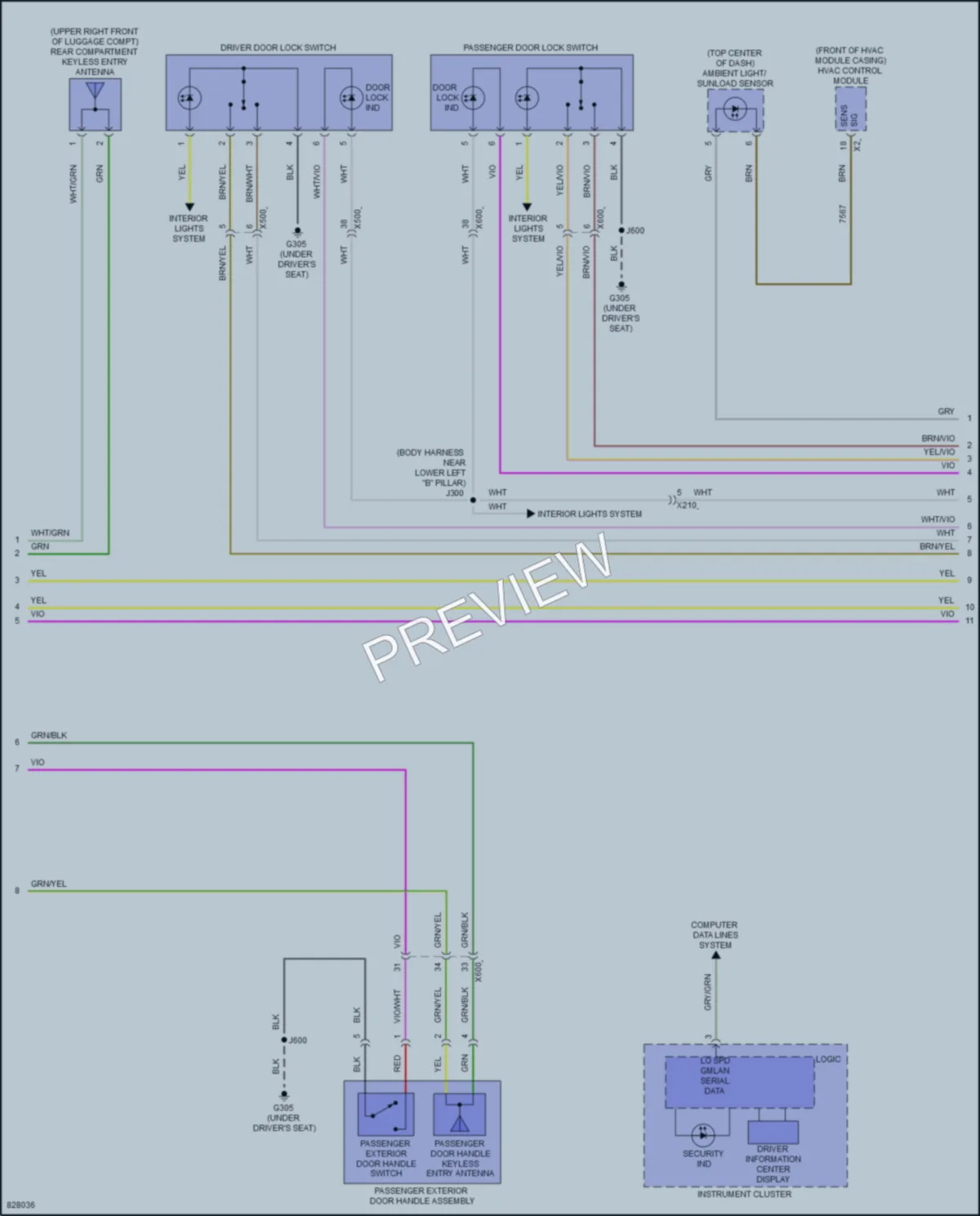 2023 Chevrolet Malibu Anti Theft wiring diagram preview