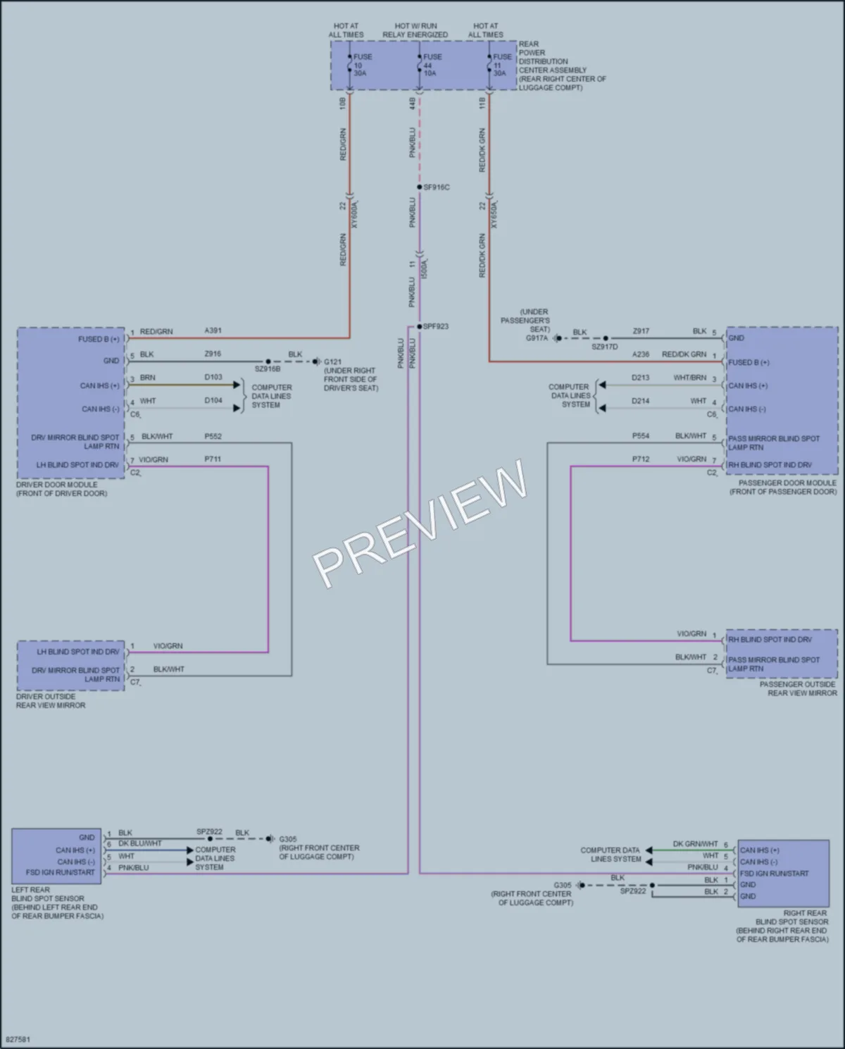 2023 Dodge Challenger Navigation wiring diagram preview