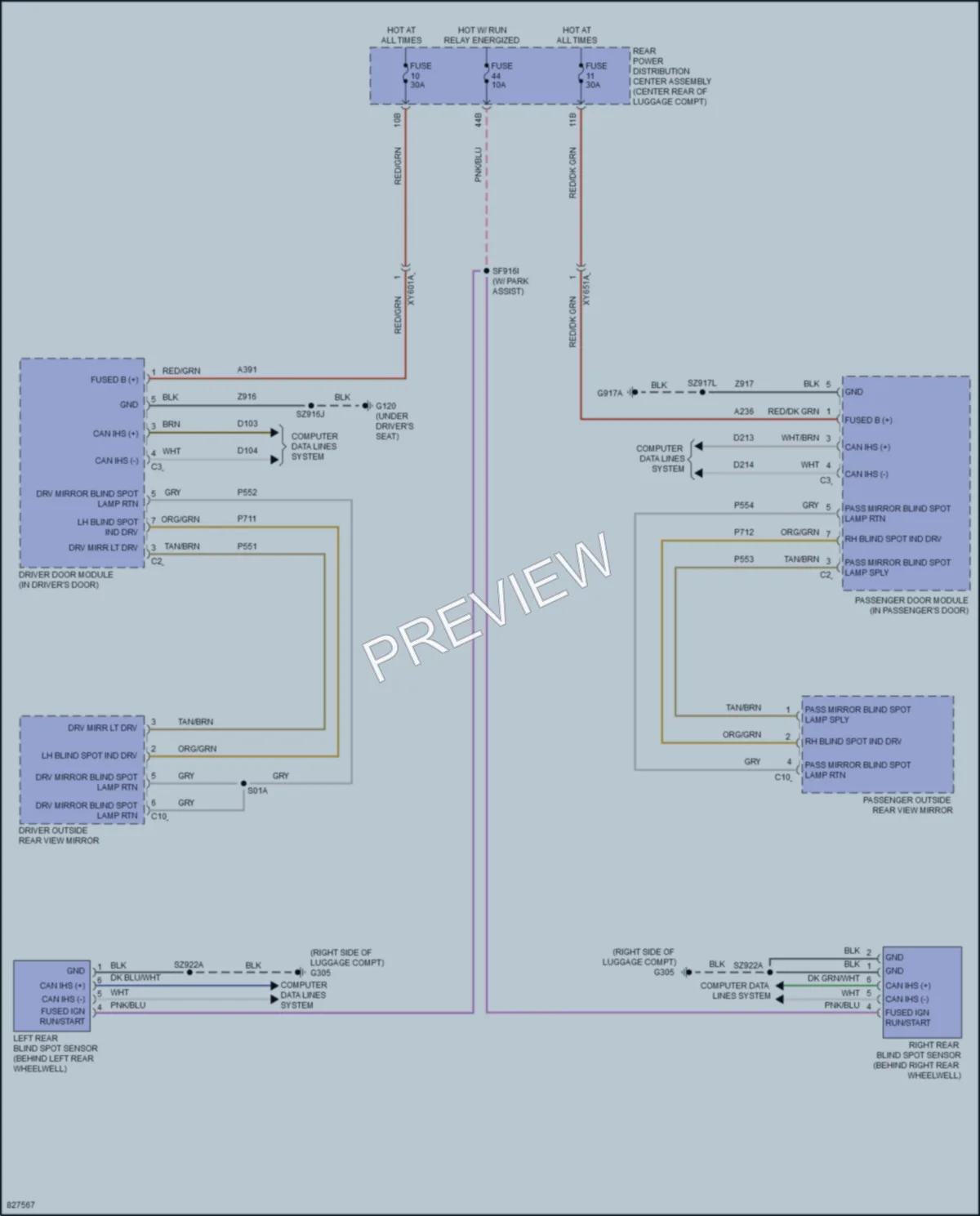2023 Dodge Charger Navigation wiring diagram preview