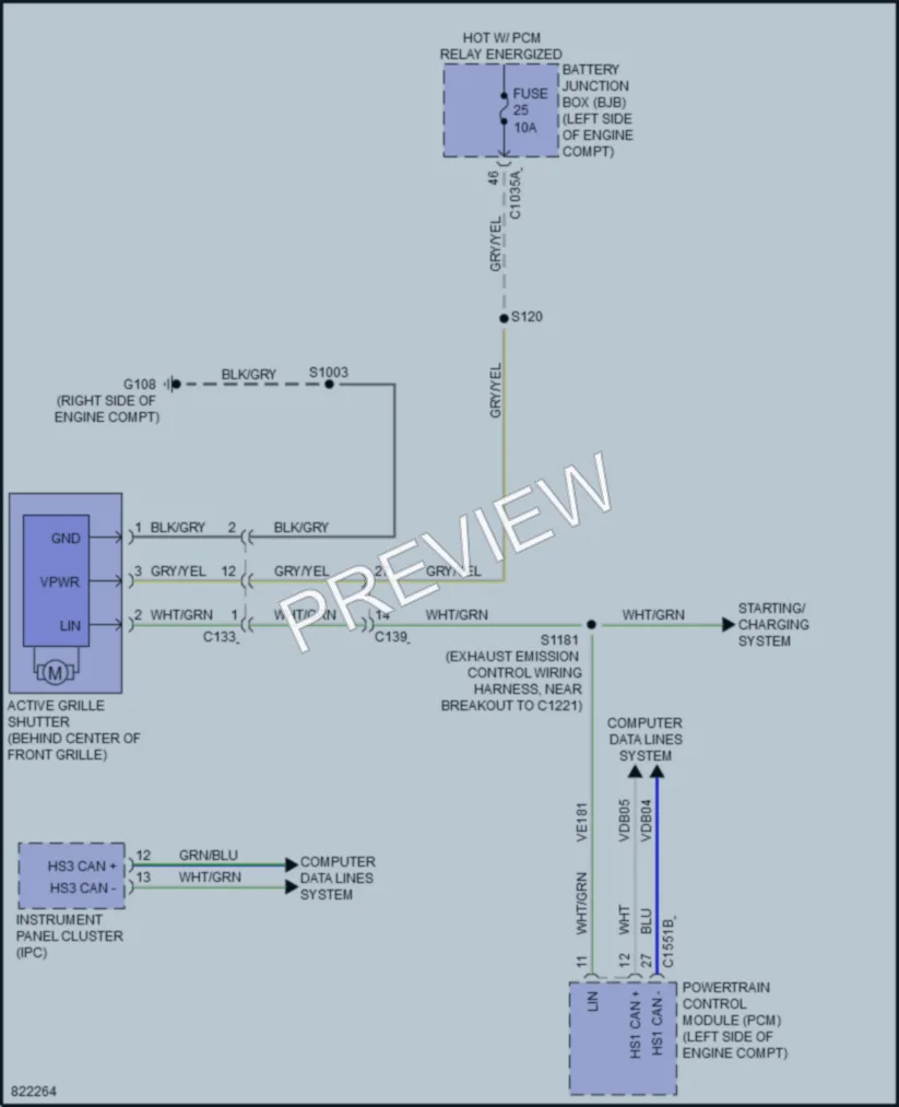2023 Ford 350HDTransit Active Bodyworks wiring diagram preview