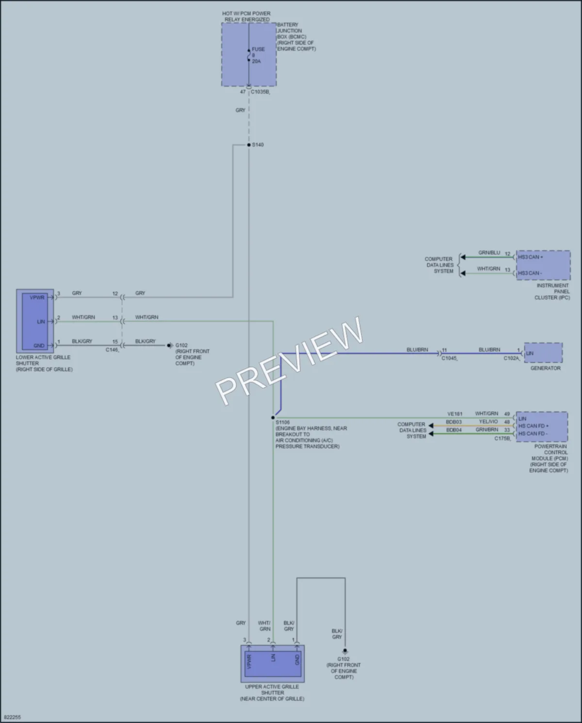2023 Ford Expedition Active Bodyworks wiring diagram preview