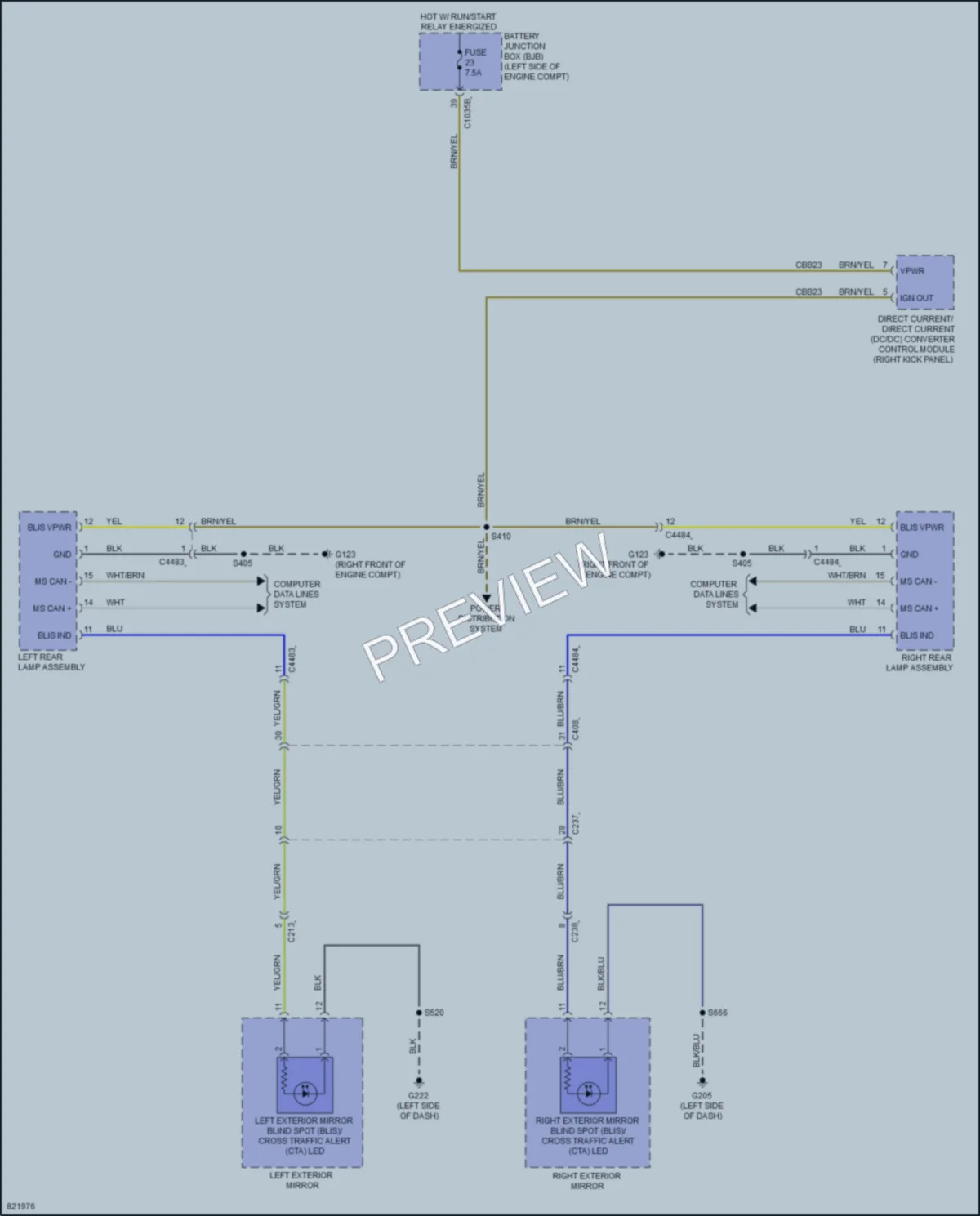 2023 Ford Ranger Navigation wiring diagram preview