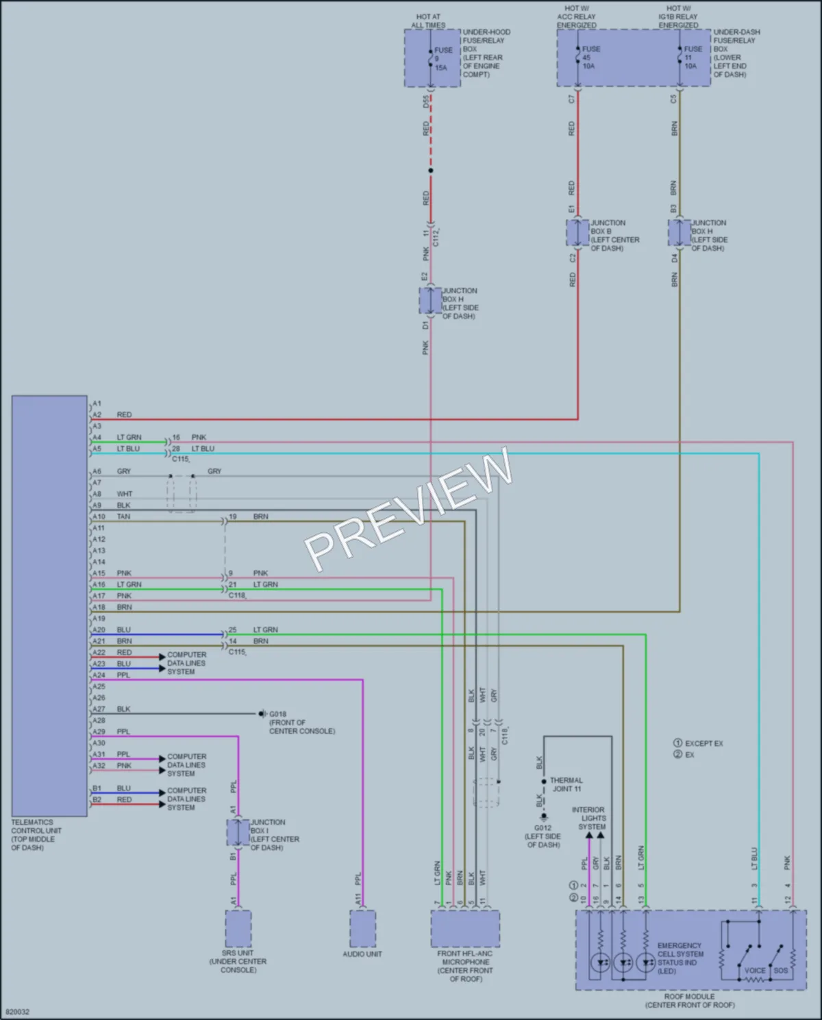 2023 Honda AccordHybrid Navigation wiring diagram preview
