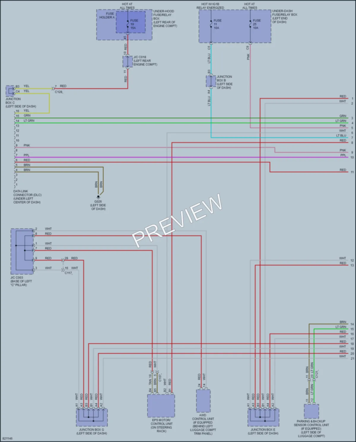 2023 Honda HRV Computer Data Lines wiring diagram preview