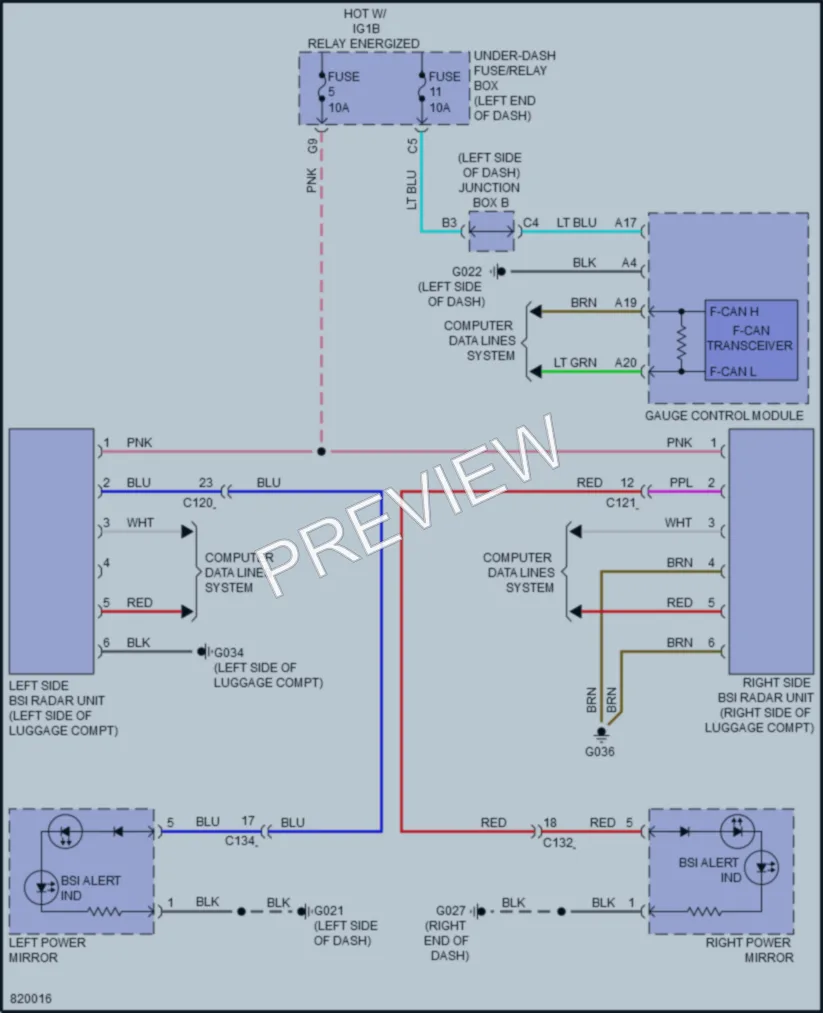 2023 Honda HRV Navigation wiring diagram preview