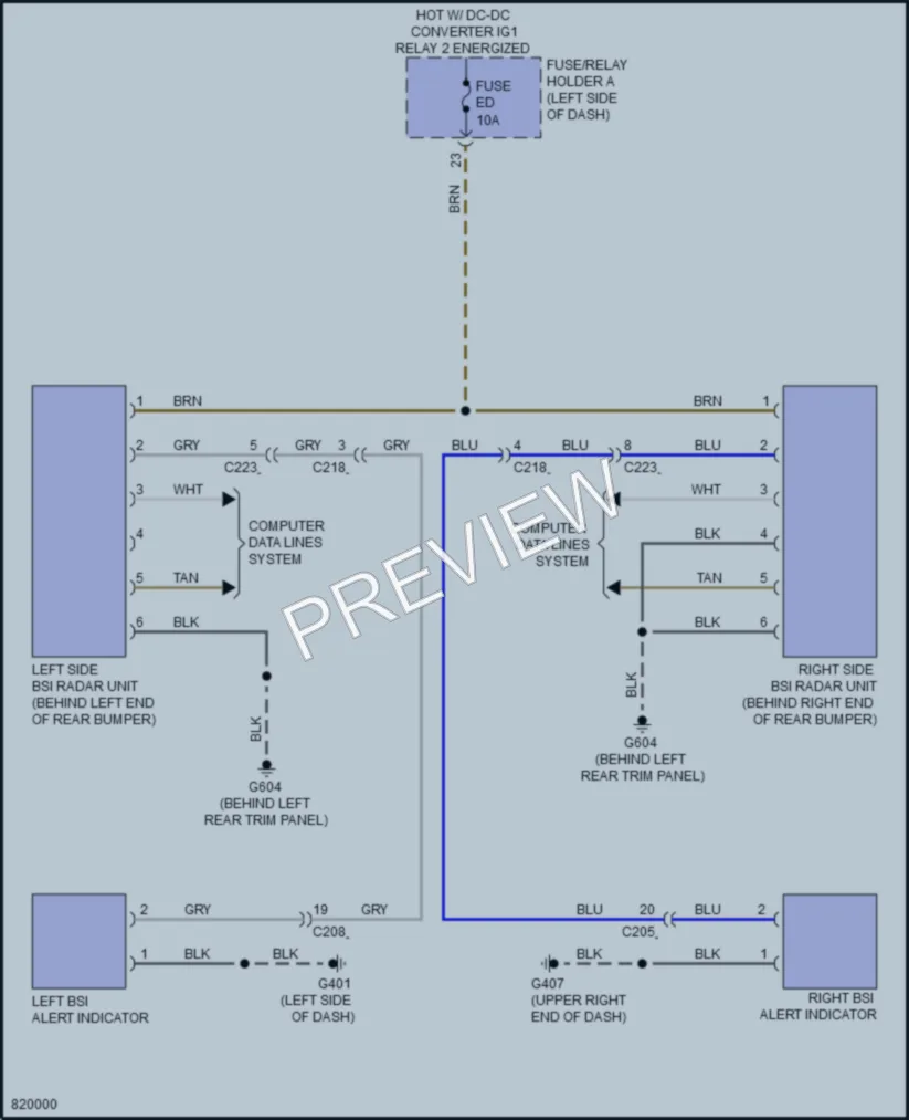 2023 Honda Odyssey Navigation wiring diagram preview