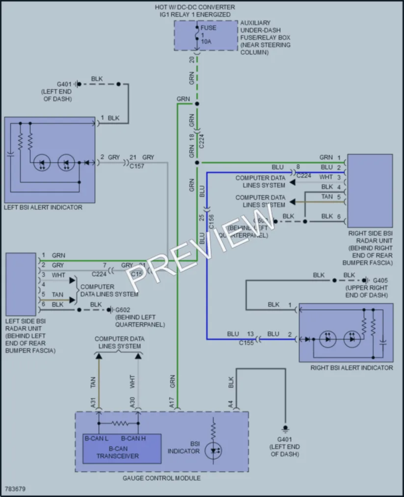 2023 Honda Passport Navigation wiring diagram preview