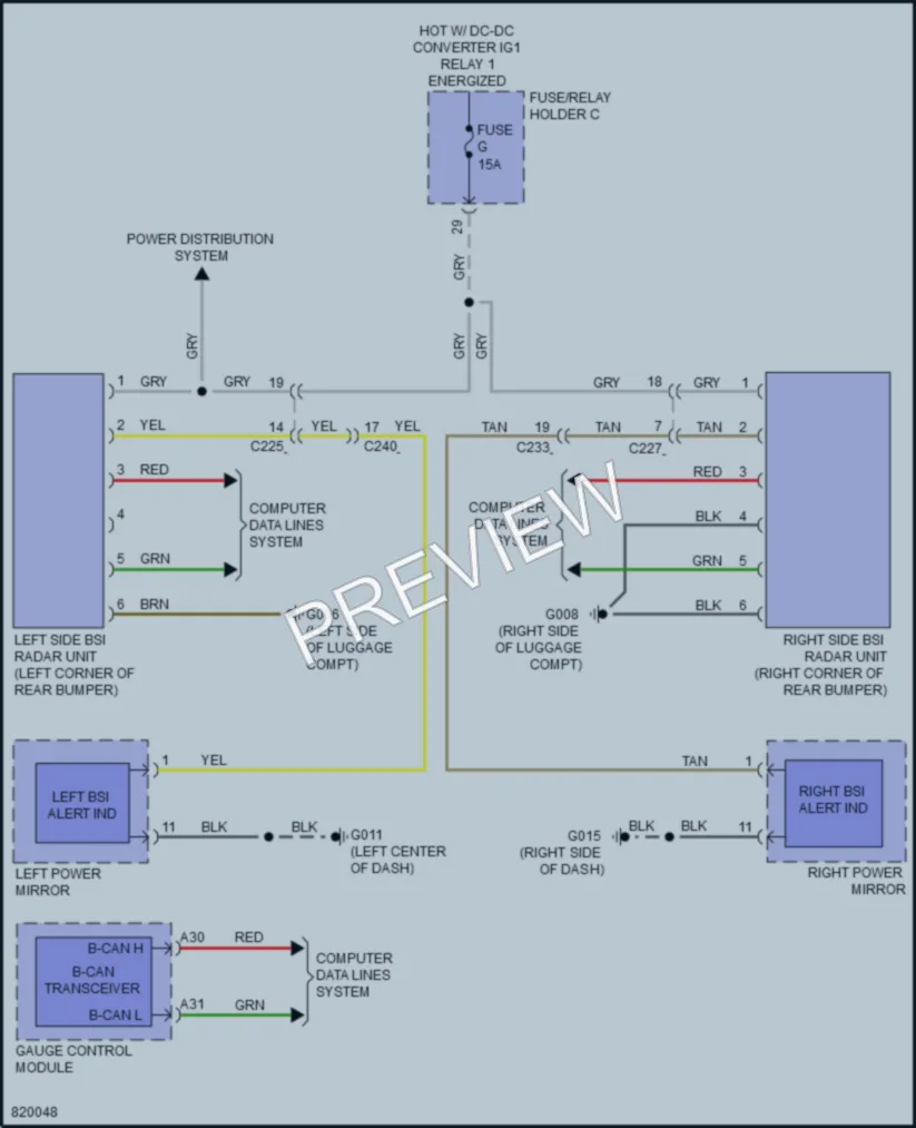 2023 Honda Pilot Navigation wiring diagram preview