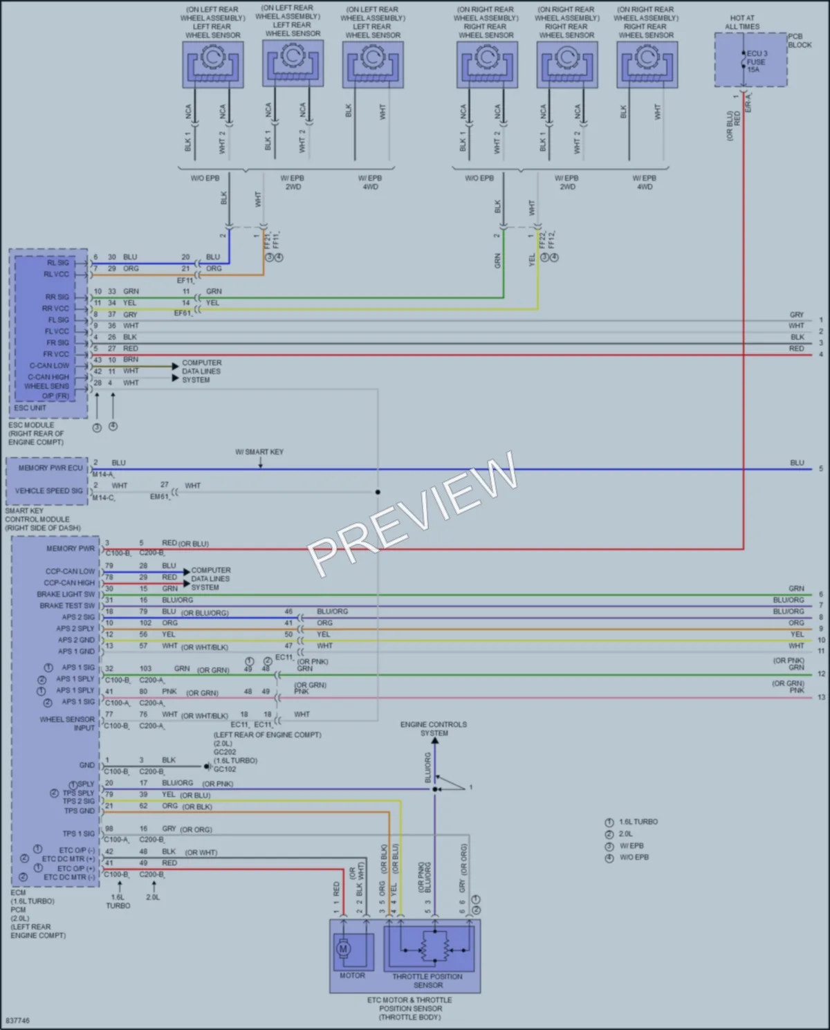 2023 Hyundai Kona Cruise Control wiring diagram preview