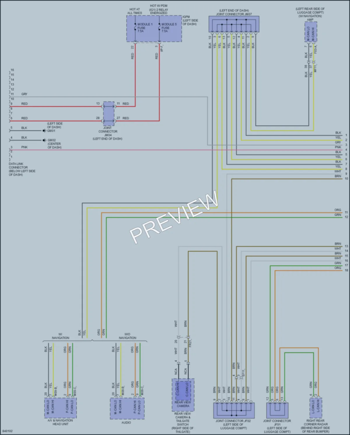 2023 Hyundai KonaElectric Computer Data Lines wiring diagram preview