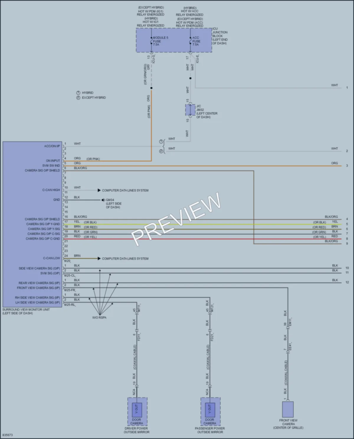 2023 Hyundai SantaFePlugIn Navigation wiring diagram preview