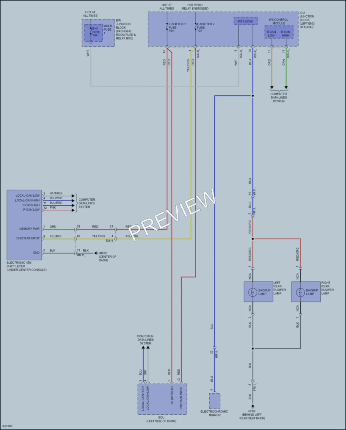 2023 Hyundai SonataHybrid Exterior Lights wiring diagram preview