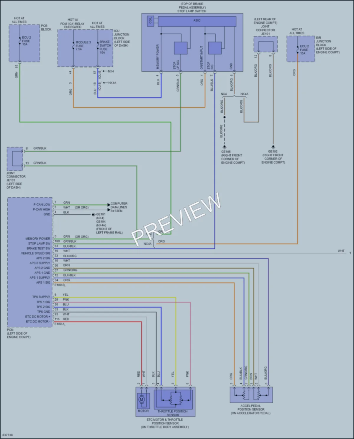 2023 Hyundai TucsonHybrid Cruise Control wiring diagram preview
