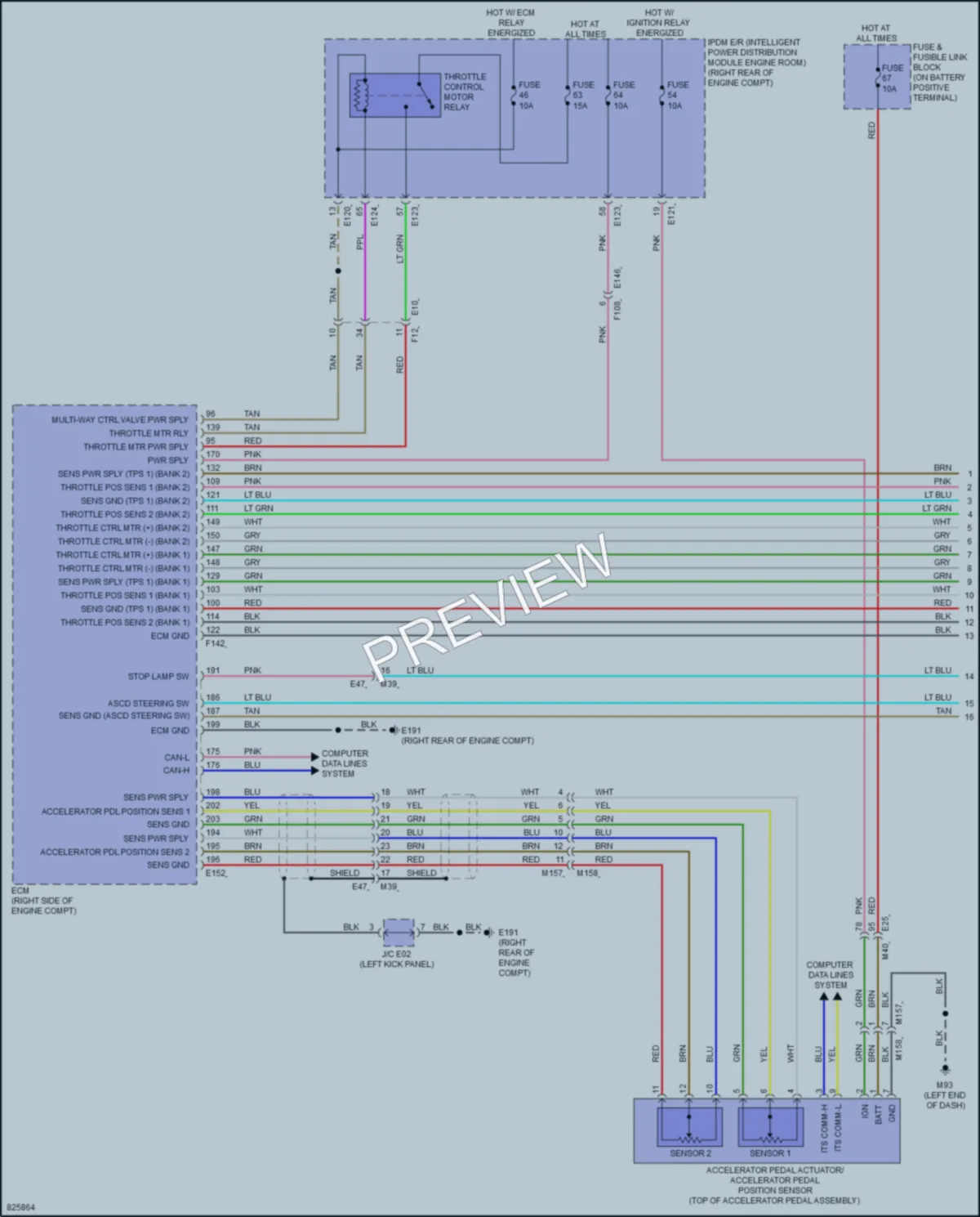 2023 Infiniti Q50 Cruise Control wiring diagram preview