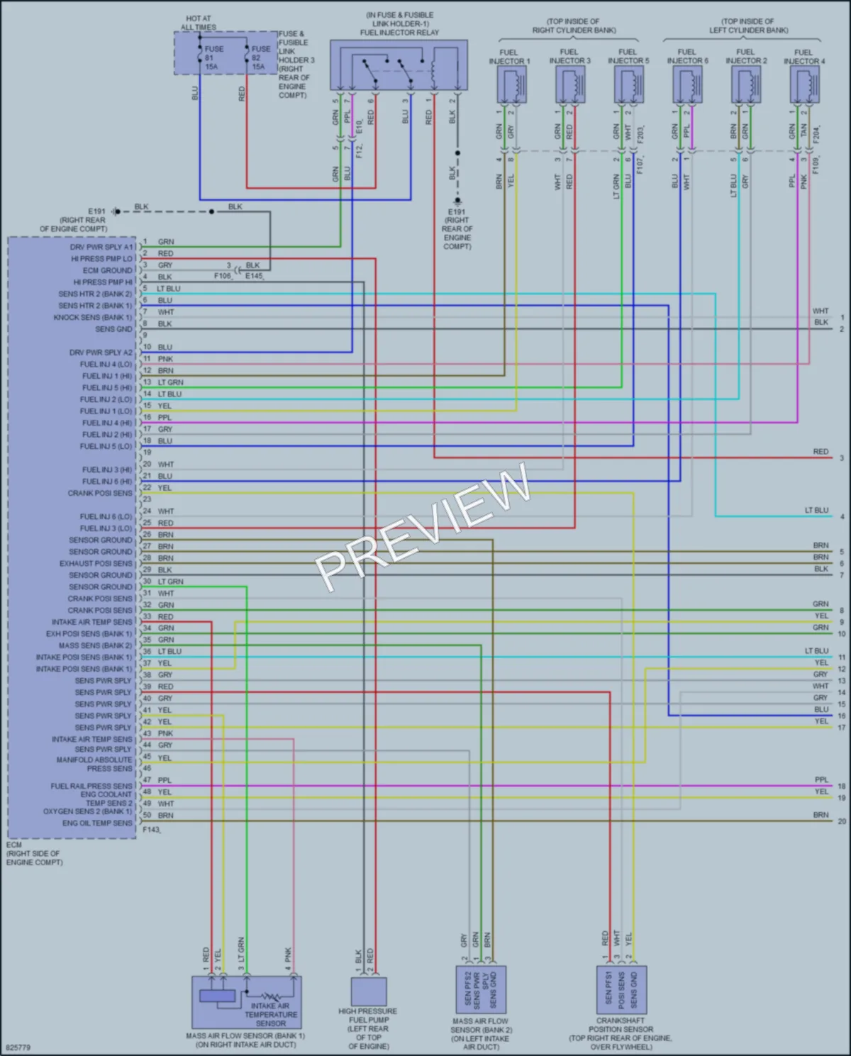 2023 Infiniti Q50 Engine Performance wiring diagram preview