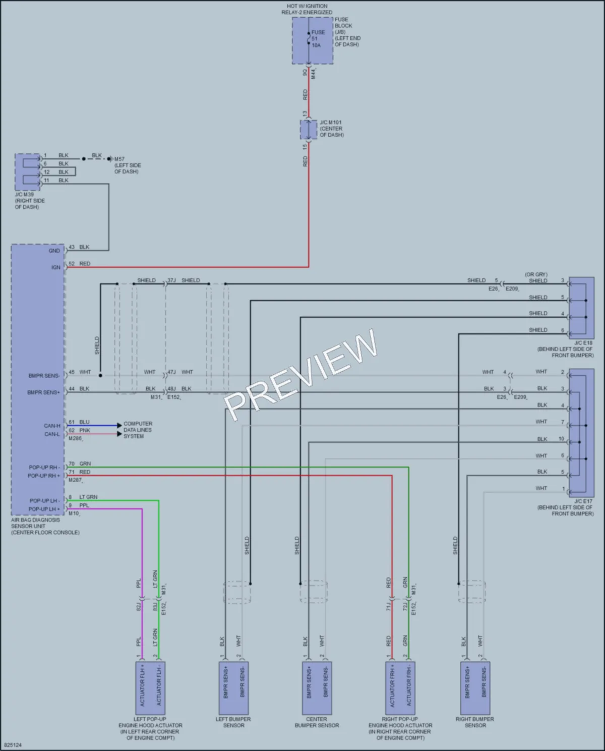 2023 Infiniti QX55 Active Bodyworks wiring diagram preview