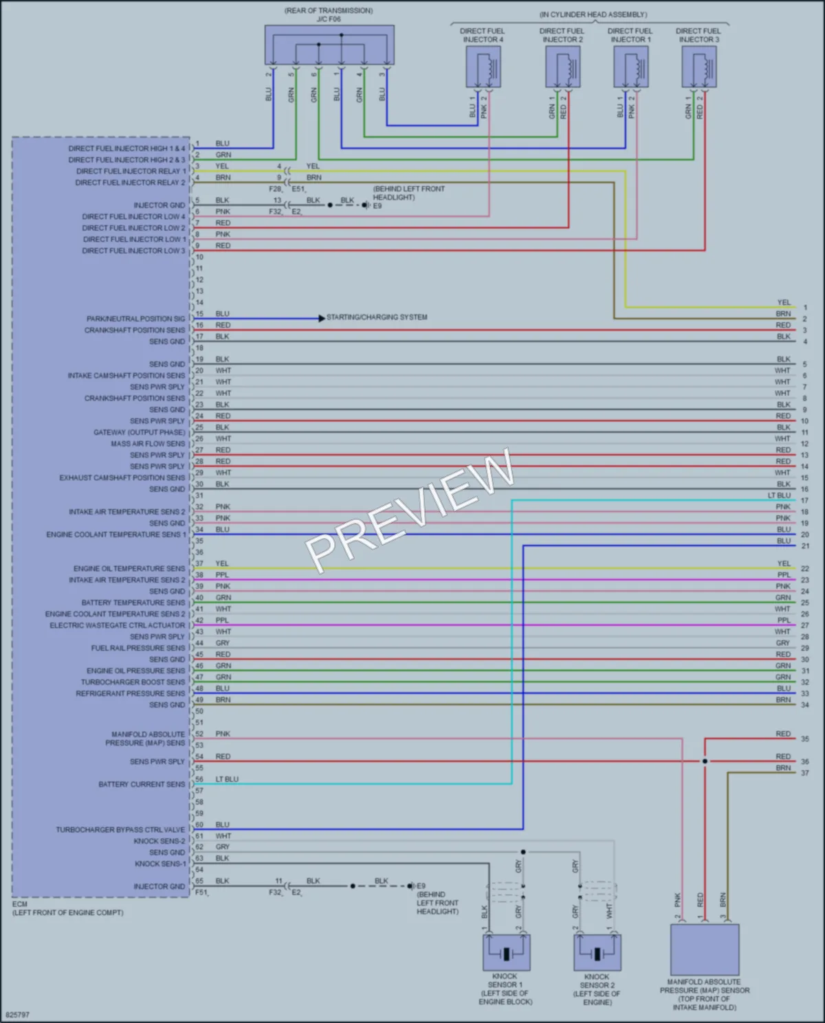 2023 Infiniti QX55 Engine Performance wiring diagram preview
