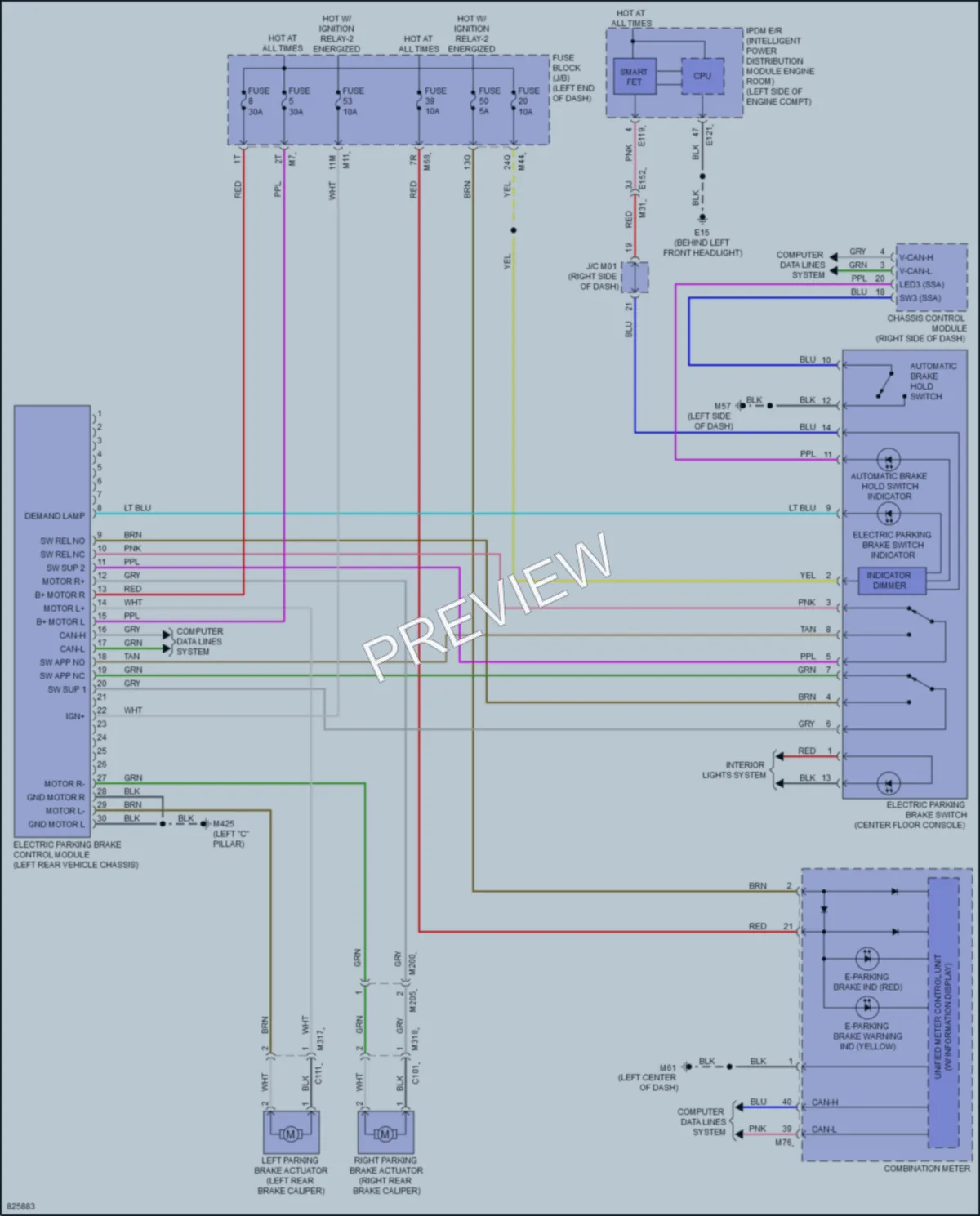 2023 Infiniti QX55 Shift Interlock wiring diagram preview