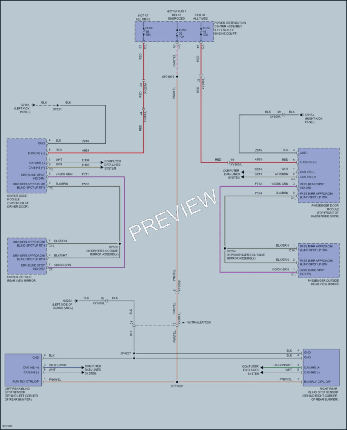 2023 Jeep Cherokee Navigation wiring diagram preview