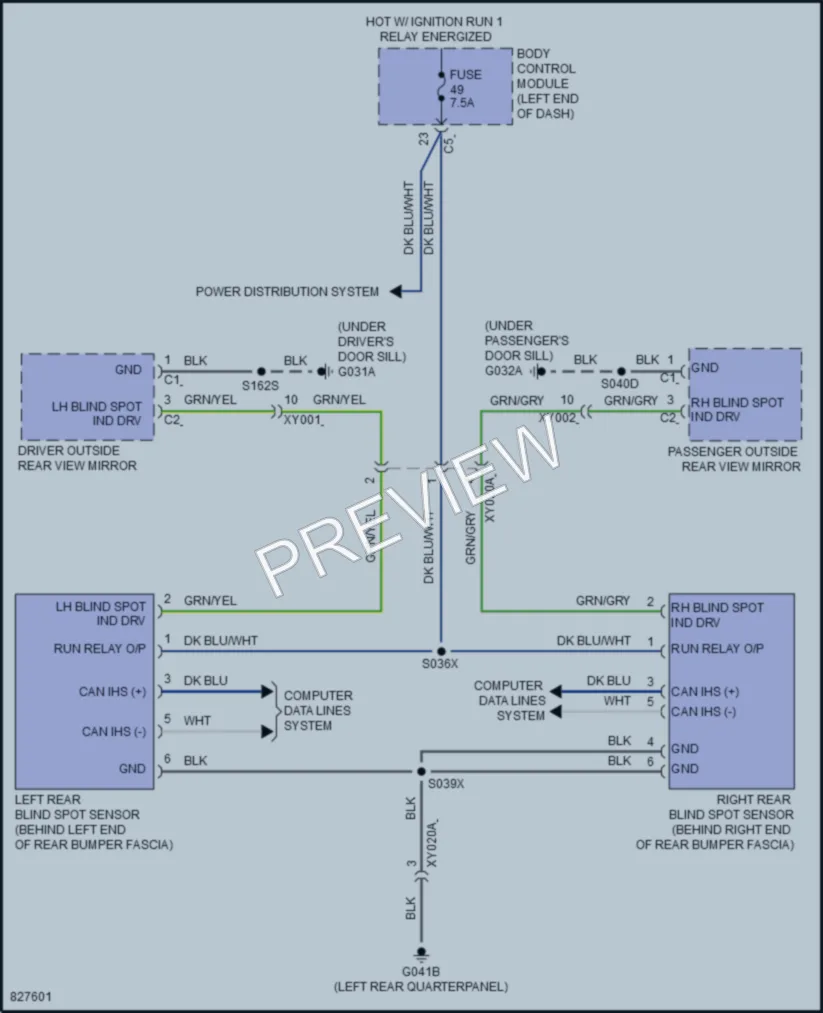 2023 Jeep Renegade Navigation wiring diagram preview