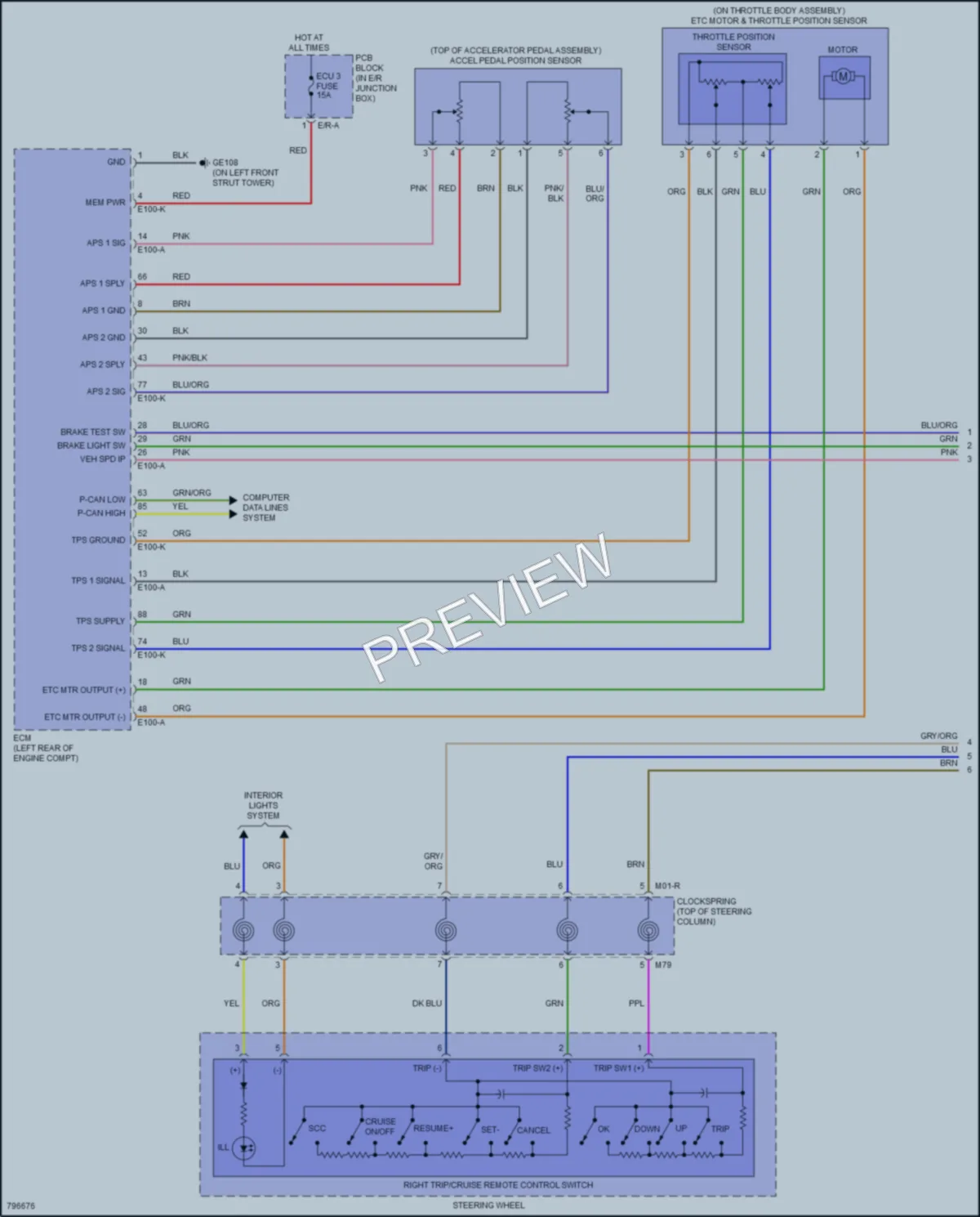 2023 Kia Forte Cruise Control wiring diagram preview