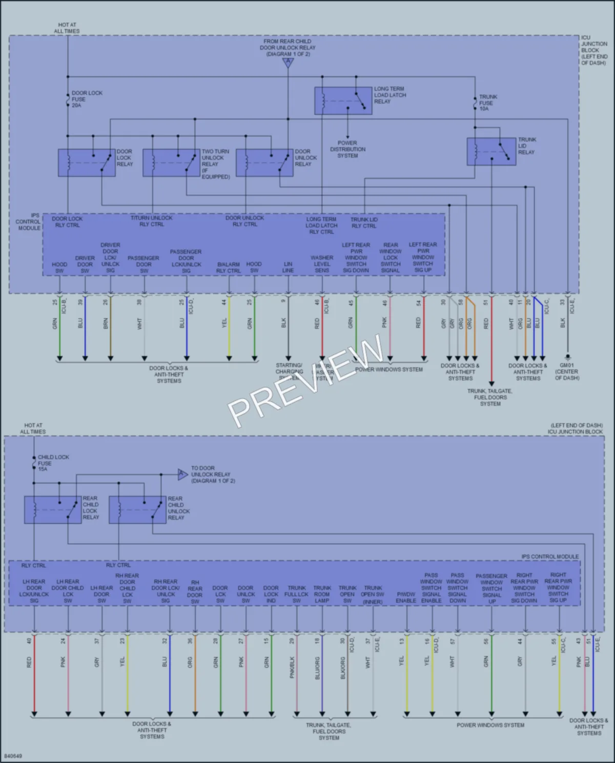 2023 Kia K5 Body Control Modules wiring diagram preview