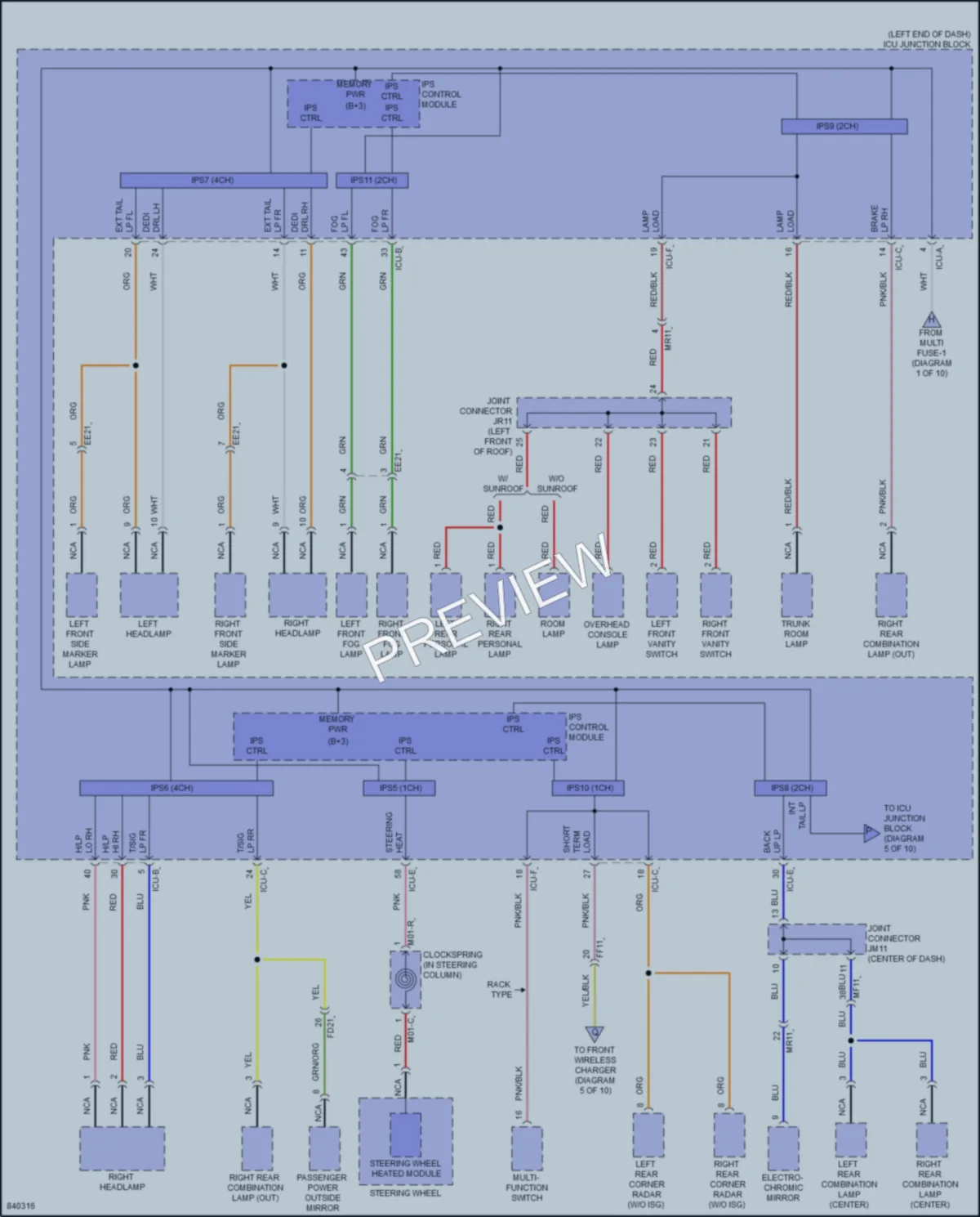 2023 Kia K5 Power Distribution wiring diagram preview