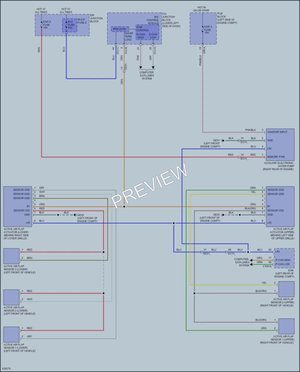 2023 Kia Niro Active Bodyworks wiring diagram preview