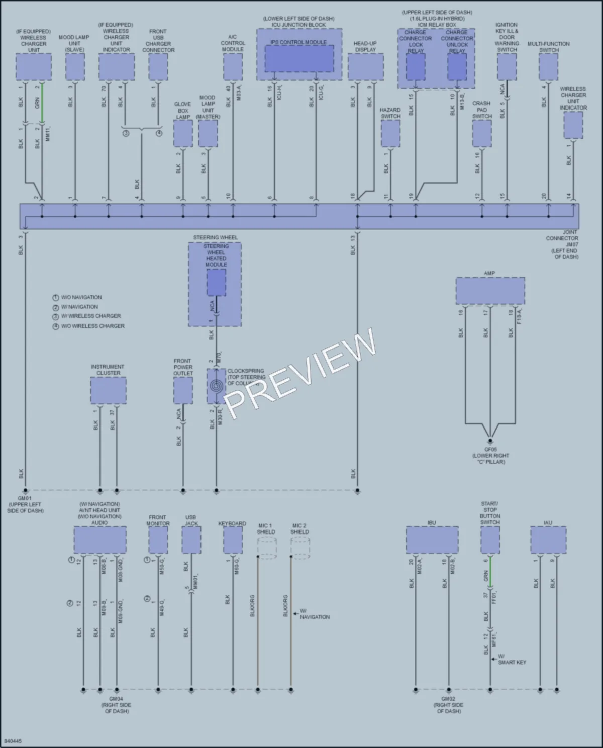 2023 Kia Niro Ground Distribution wiring diagram preview