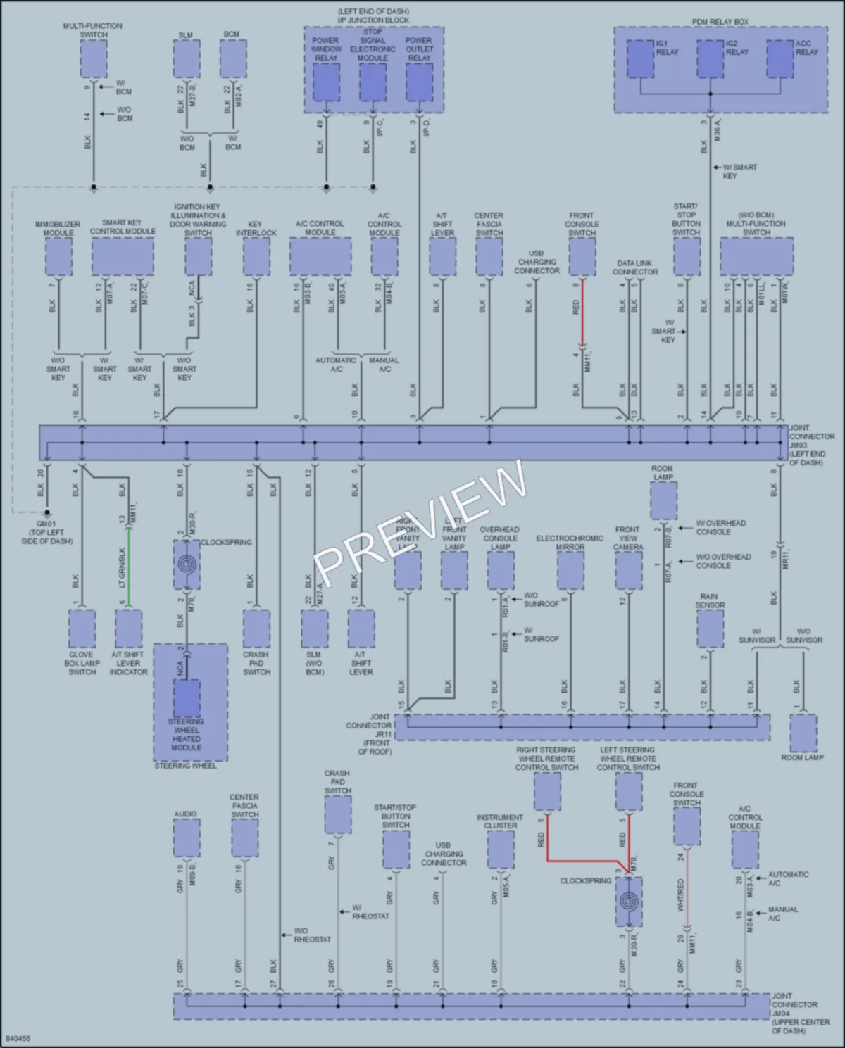 2023 Kia Rio Ground Distribution wiring diagram preview