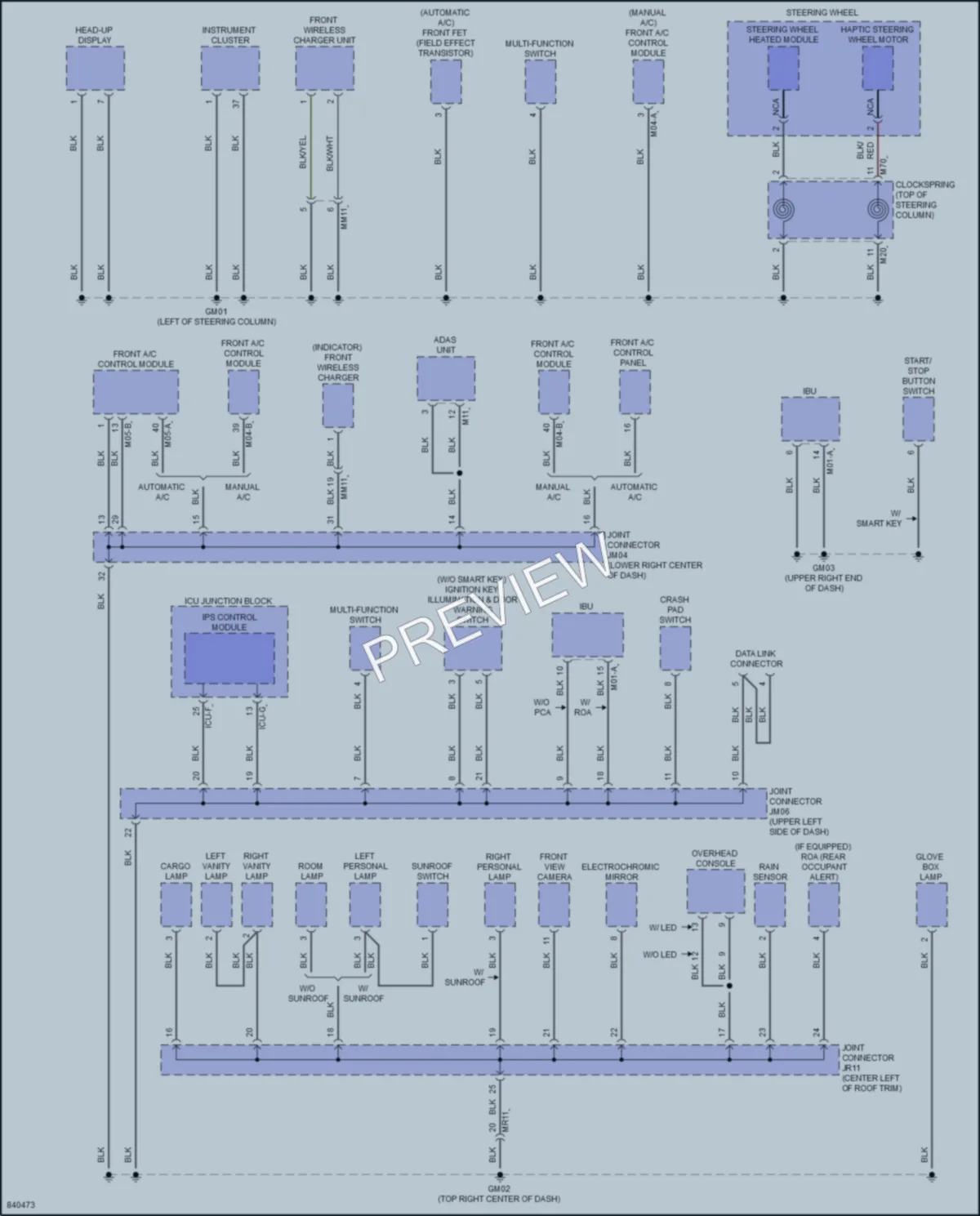 2023 Kia SorentoPlugIn Ground Distribution wiring diagram preview