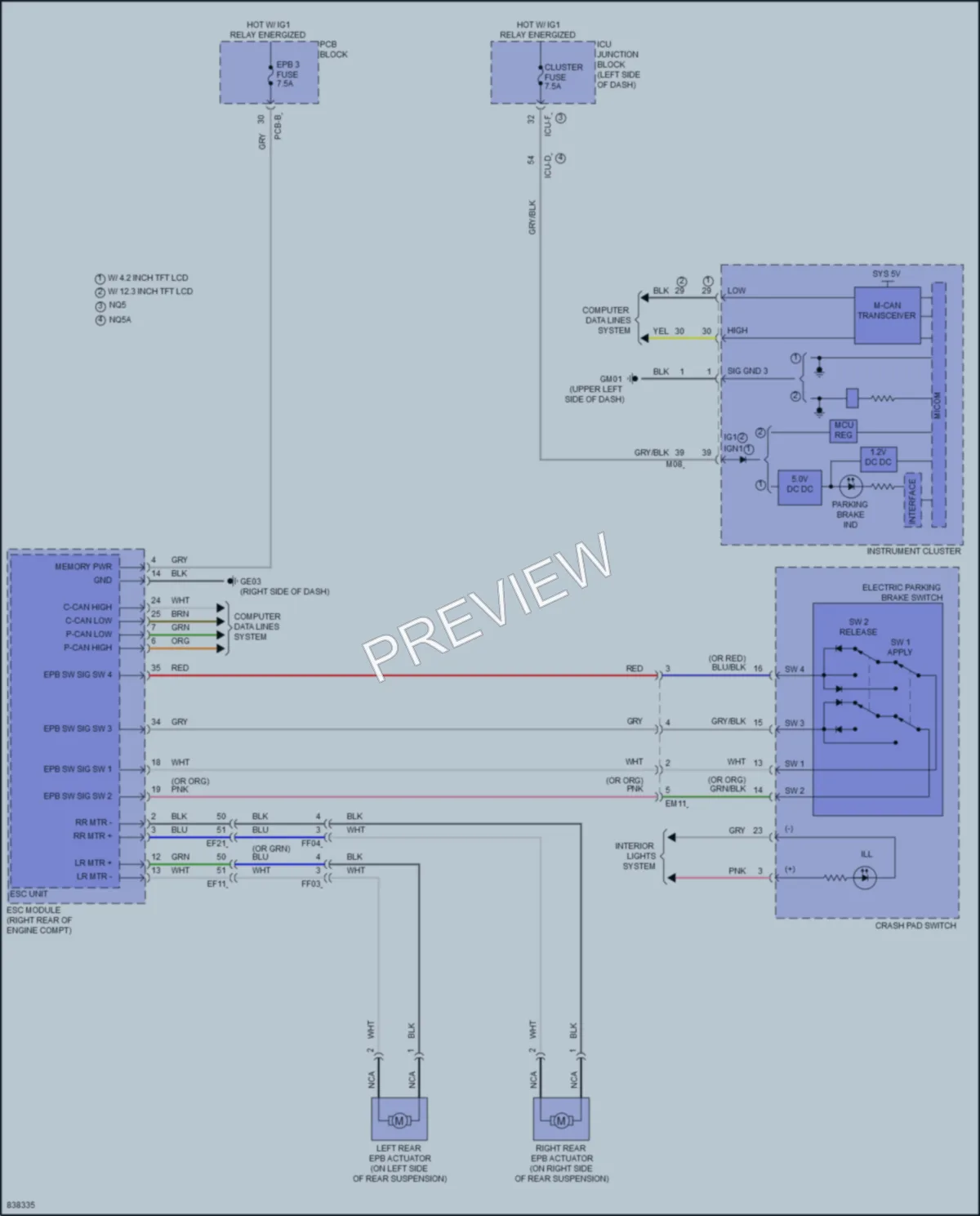 2023 Kia SportageHybrid Shift Interlock wiring diagram preview