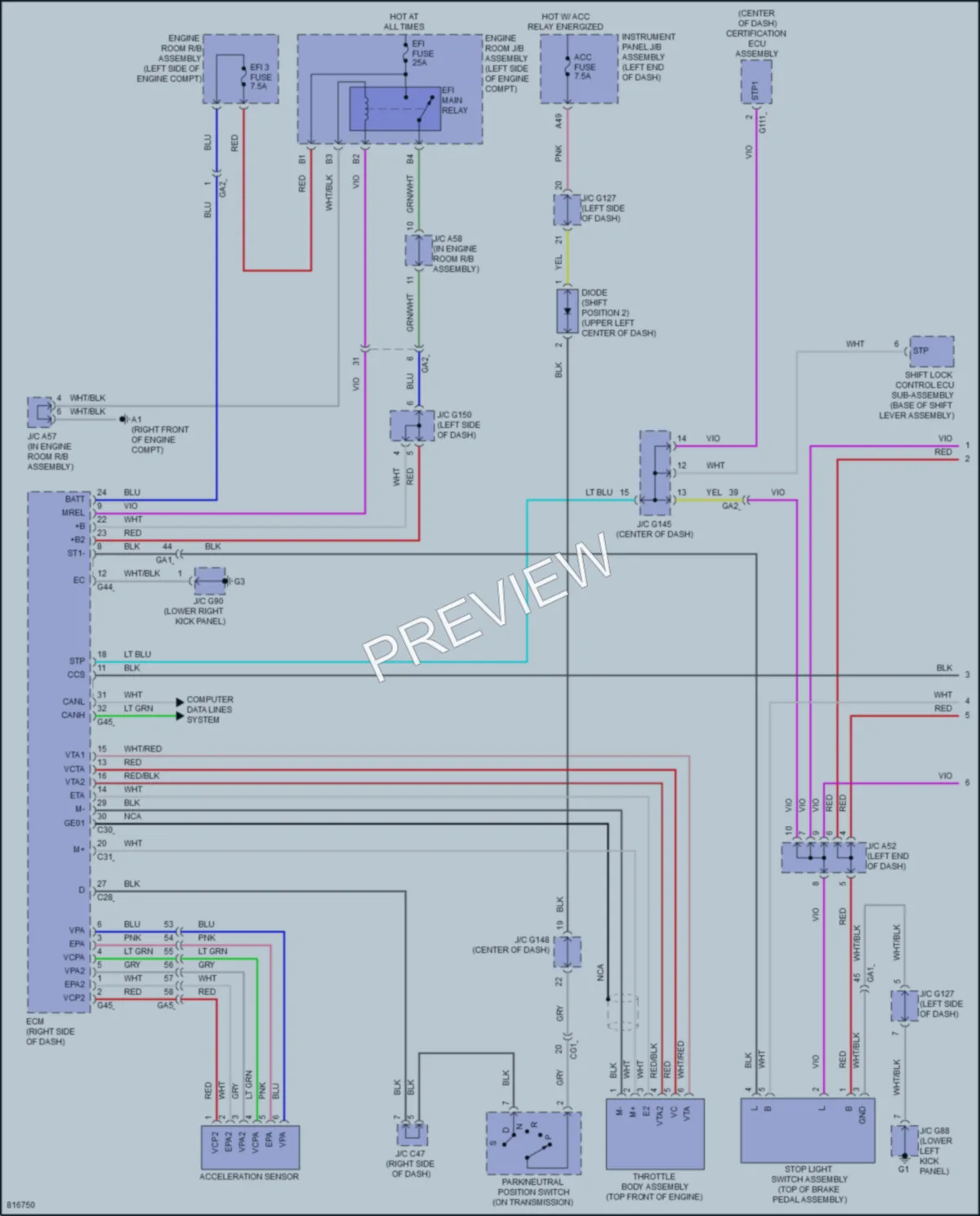 2023 Lexus GX460 Cruise Control wiring diagram preview