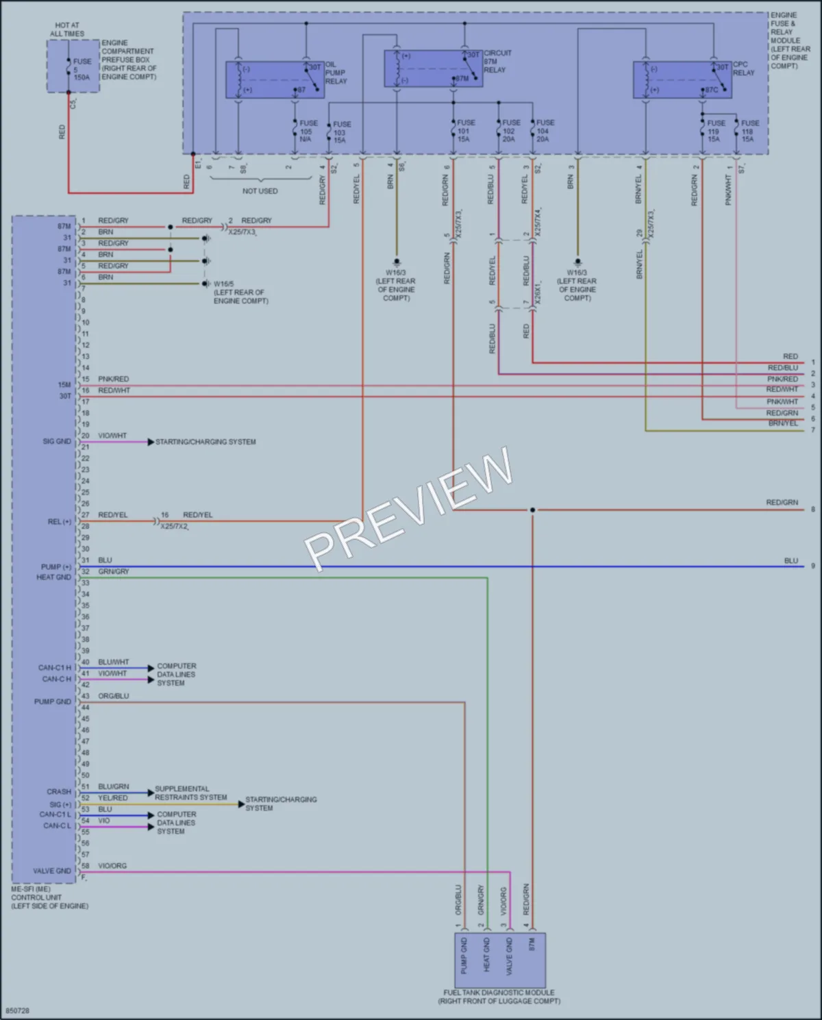 2023 MercedesBenz GLC300 Engine Performance wiring diagram preview