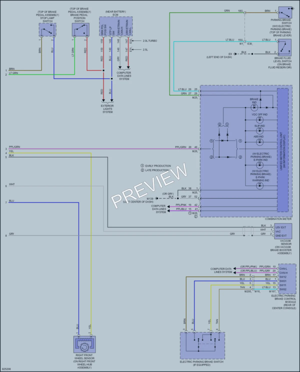 2023 Nissan Altima Anti Lock Brakes wiring diagram preview