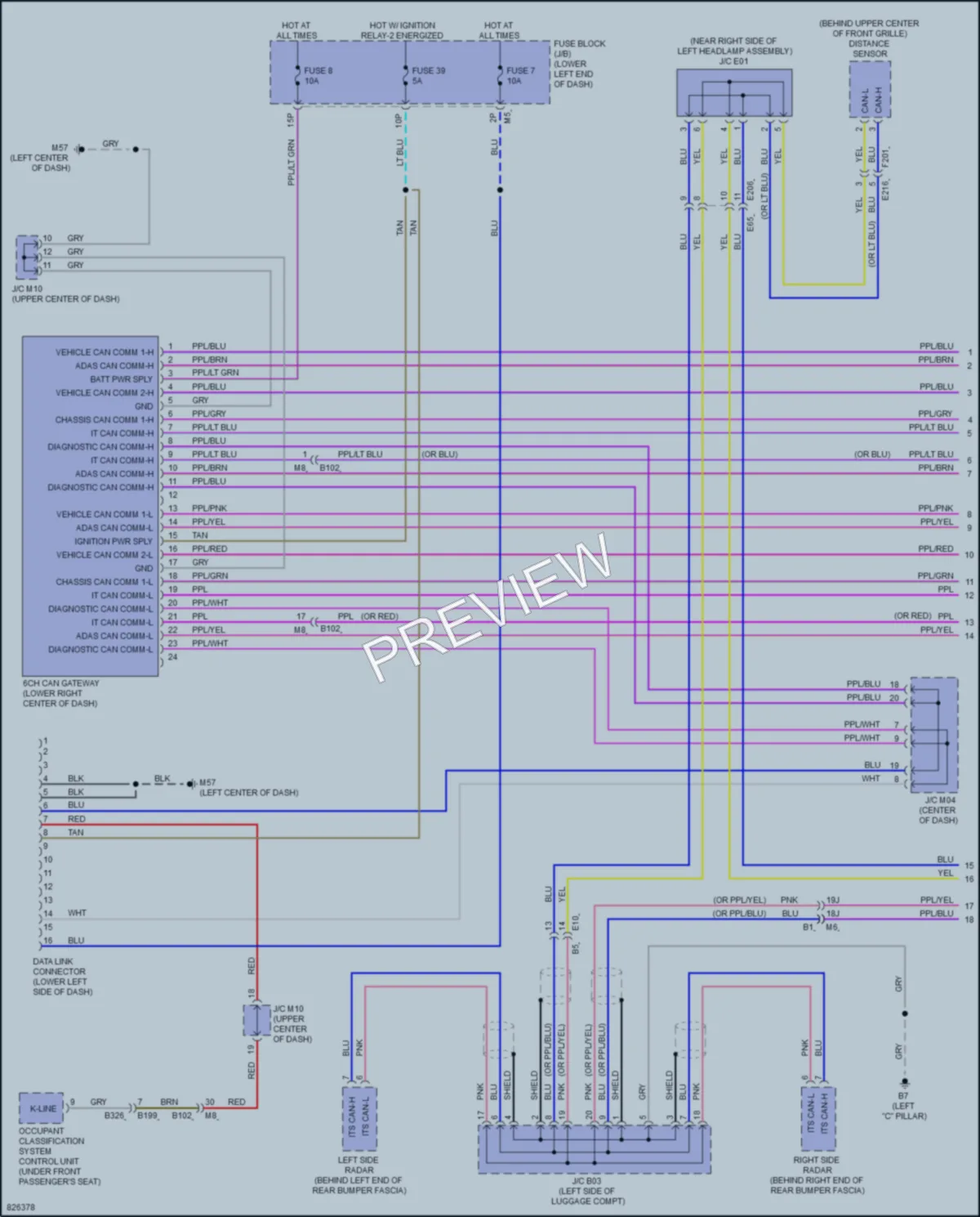 2023 Nissan Altima Computer Data Lines wiring diagram preview