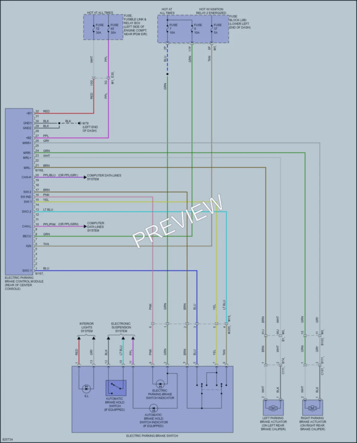2023 Nissan Altima Shift Interlock wiring diagram preview