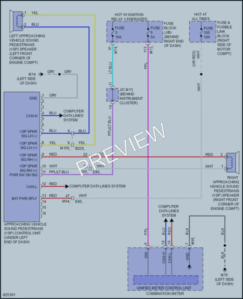 2023 Nissan Ariya Active Bodyworks wiring diagram preview
