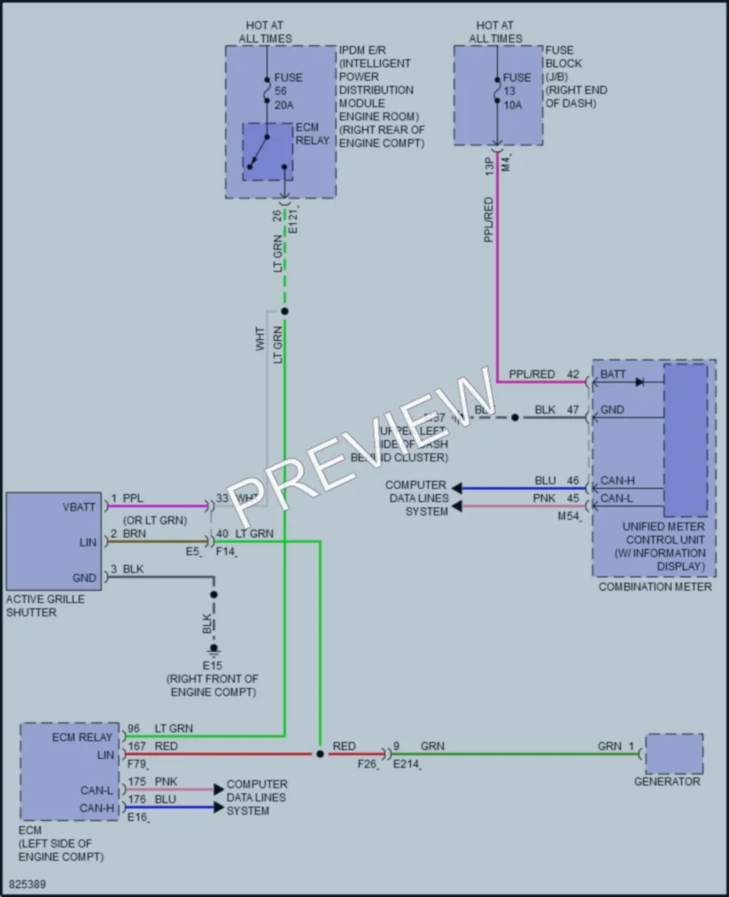 2023 Nissan Frontier Active Bodyworks wiring diagram preview