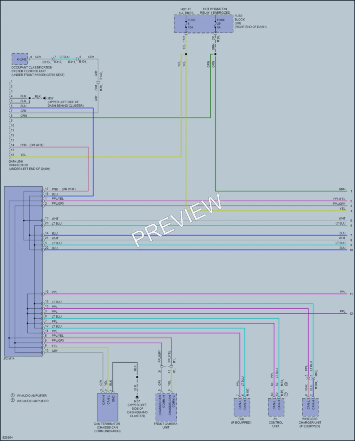 2023 Nissan Frontier Computer Data Lines wiring diagram preview