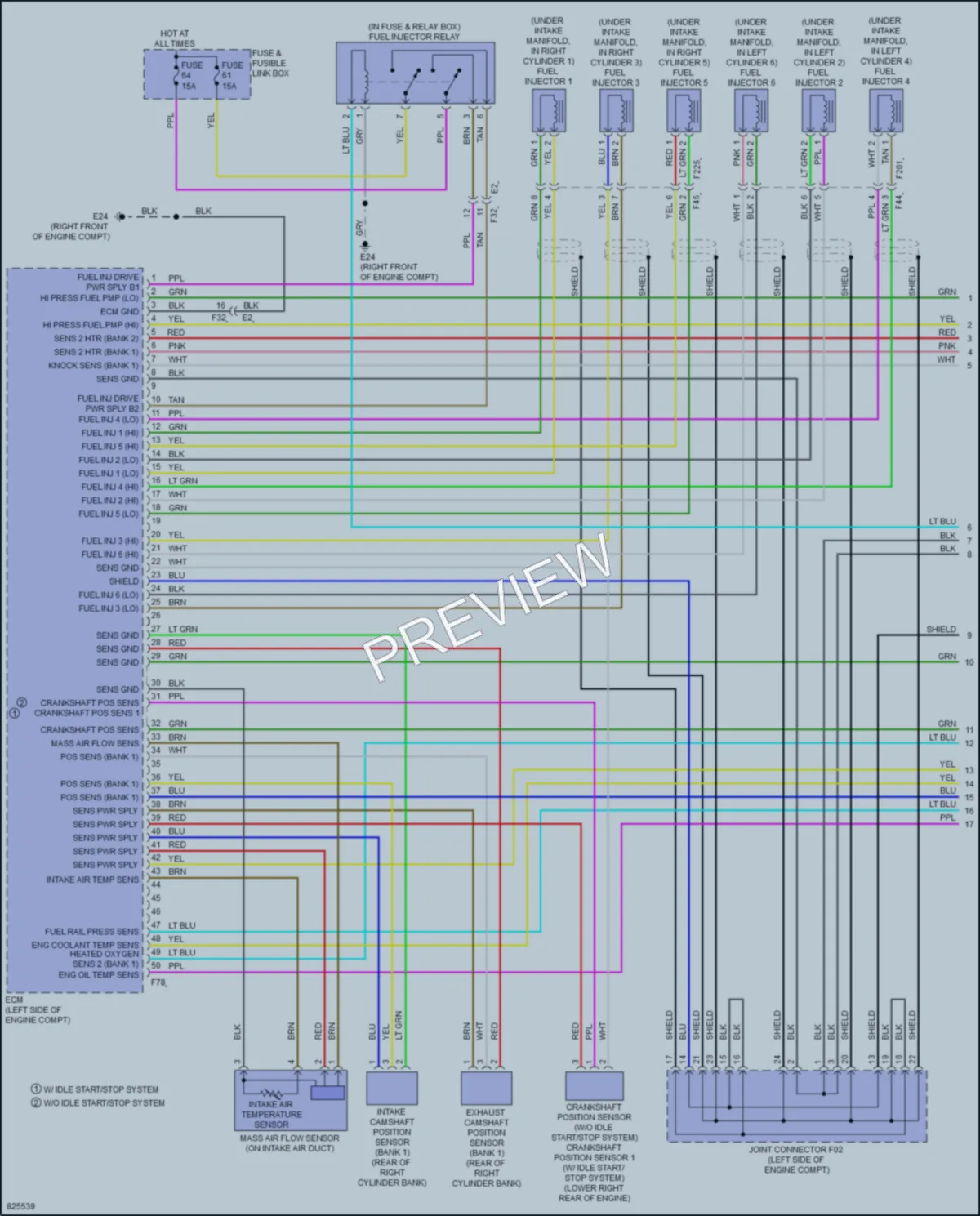 2023 Nissan Frontier Engine Performance wiring diagram preview